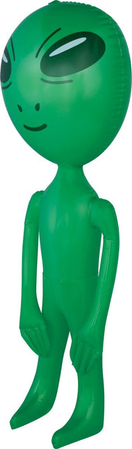 Alien Opblaas Groen 90cm van Fiestas Guirca koop je bij Partywinkel