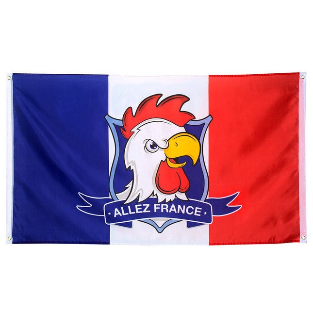 Allez France Vlag 1,5m van Boland koop je bij Partywinkel