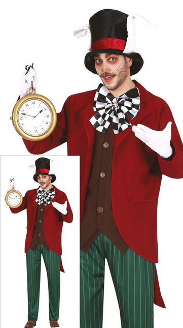 Altijd op Tijd Konijn Kostuum Heren van Fiestas Guirca koop je bij Partywinkel