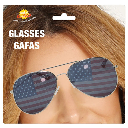 Amerikaanse Bril van Fiestas Guirca koop je bij Partywinkel
