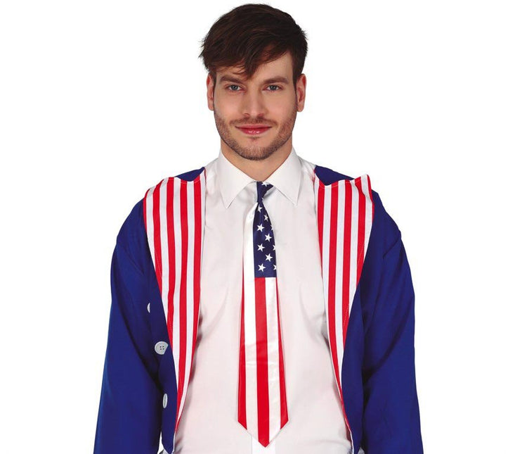 Amerikaanse Stropdas van Fiestas Guirca koop je bij Partywinkel