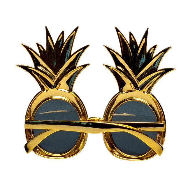 Ananas Bril Goud - Partywinkel - 8712026520890