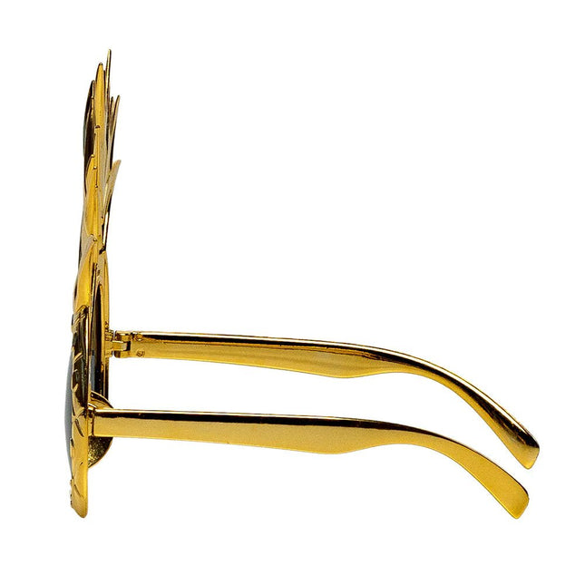 Ananas Bril Goud - Partywinkel - 8712026520890