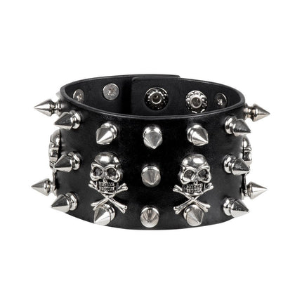 Armband Studs Doodshoofd van Boland koop je bij Partywinkel