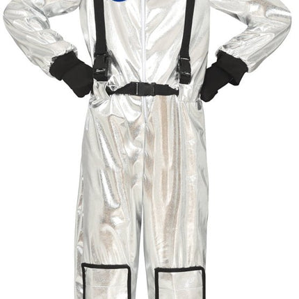 Astronauten Pak Zilver Jongen van Fiestas Guirca koop je bij Partywinkel