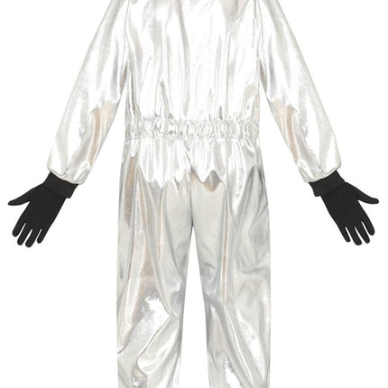 Astronauten Pak Zilver Jongen van Fiestas Guirca koop je bij Partywinkel