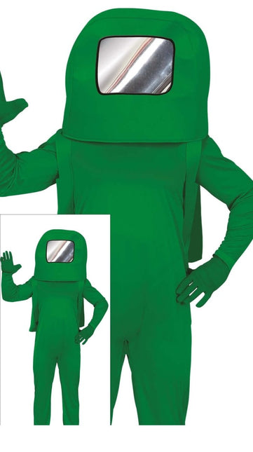 Astronautenpak Groen 14/16 jaar van Fiestas Guirca koop je bij Partywinkel