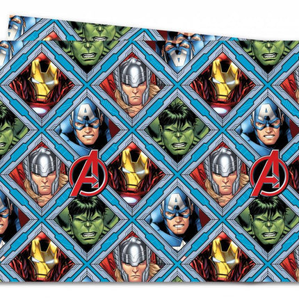 Avengers Tafelkleed Mighty 1,8m - Partywinkel - 5201184879689