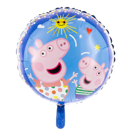 Balonik z Peppą Pig wypełniony helem, pusty, 45 cm