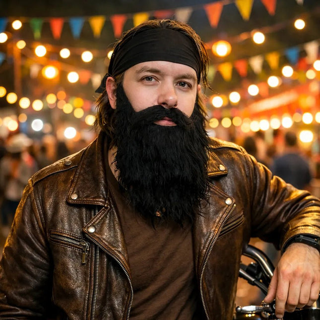 Baard Classic zwart van Boland koop je bij Partywinkel