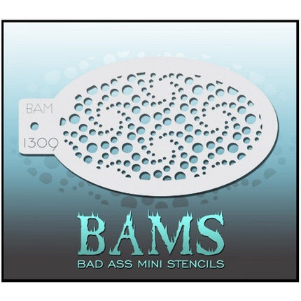 Bad Ass Schmink Sjabloon 1309 van Bad Ass Stencils koop je bij Partywinkel