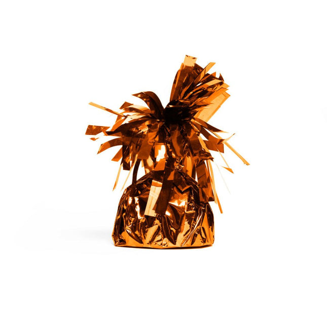 Ballon Gewicht Oranje 170gr - Partywinkel - 5712735003434