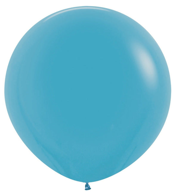 Ballonnen Blue 91cm 2st van Sempertex koop je bij Partywinkel