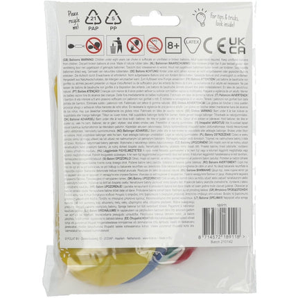 Ballonnen Happy 11Th Bday 33cm 6st van Folat koop je bij Partywinkel