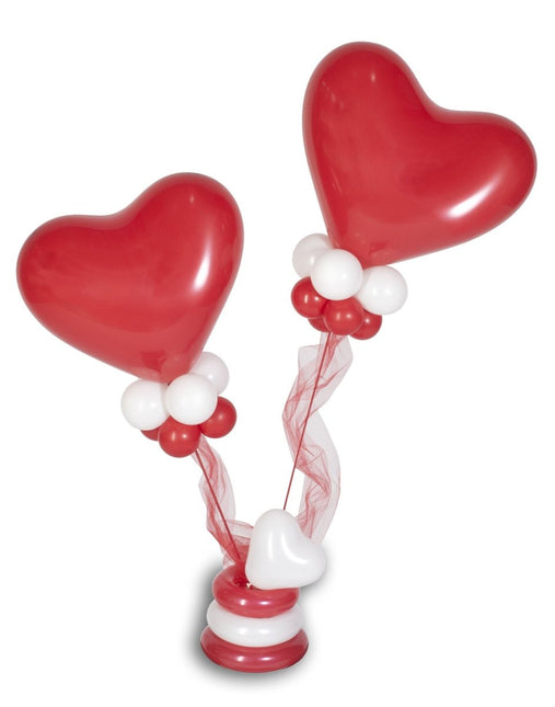 Ballonnen Hart Red 30cm 50st van Sempertex koop je bij Partywinkel