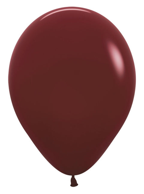Ballonnen Merlot 30cm 50st van Sempertex koop je bij Partywinkel