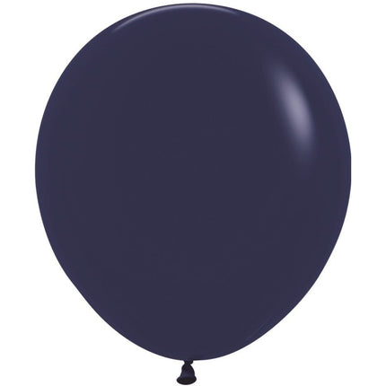 Ballonnen Navy Blue 45cm 25st van Sempertex koop je bij Partywinkel
