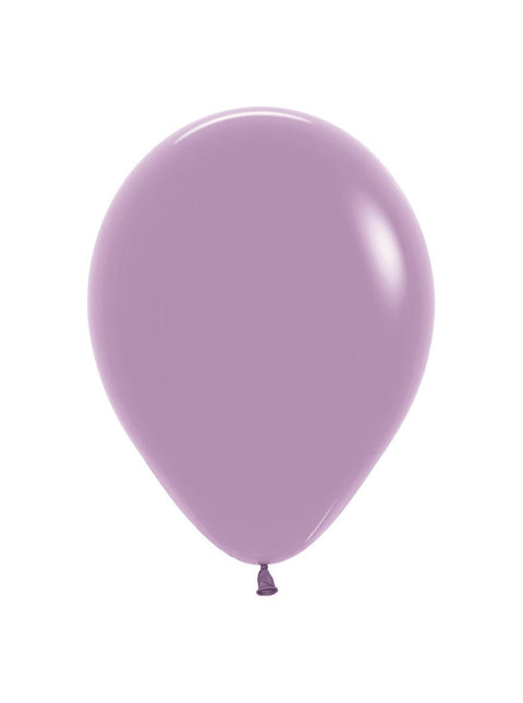 Ballonnen Pastel Dusk Lavender 23cm 50st van Sempertex koop je bij Partywinkel