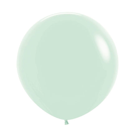 Ballonnen Pastel Matte Green 61cm 10st van Sempertex koop je bij Partywinkel