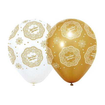 Ballonnen Ramadan Kareem 30cm 6st van WeFiesta koop je bij Partywinkel