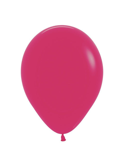 Ballonnen Raspberry 23cm 50st van Sempertex koop je bij Partywinkel