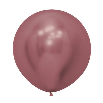 Ballonnen Reflex Pink 61cm 3st van Sempertex koop je bij Partywinkel