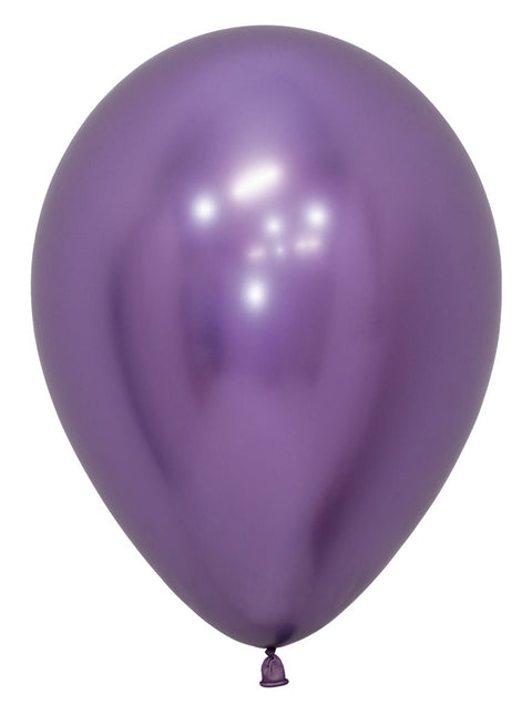 Ballonnen Reflex Violet 30cm 50st van Sempertex koop je bij Partywinkel
