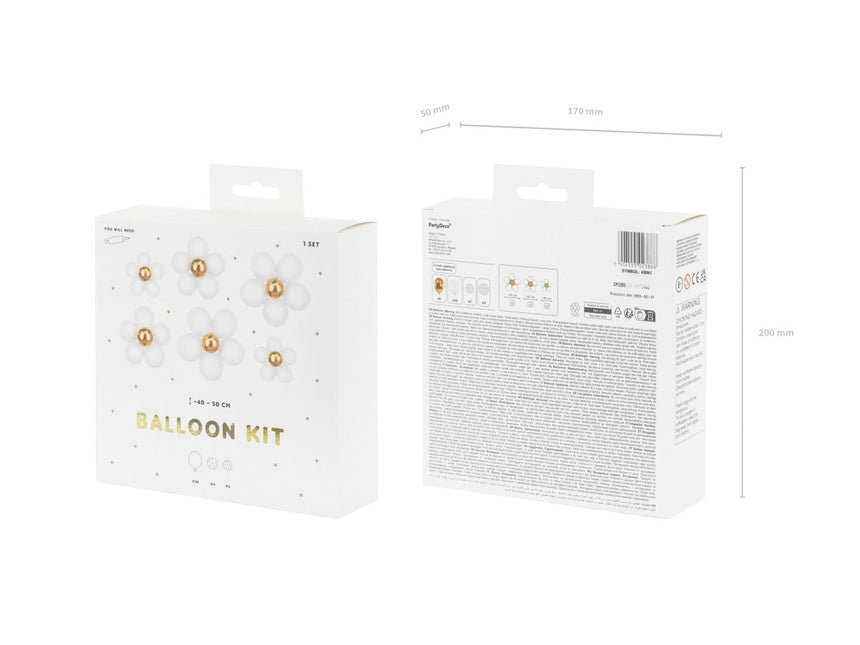 Ballonnen Set Bloemen 6st van Partydeco koop je bij Partywinkel