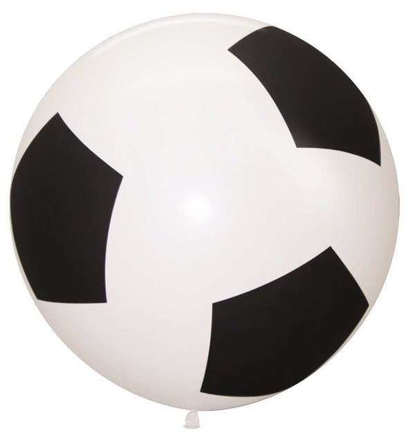 Ballonnen Soccerball 91cm 2st van Sempertex koop je bij Partywinkel
