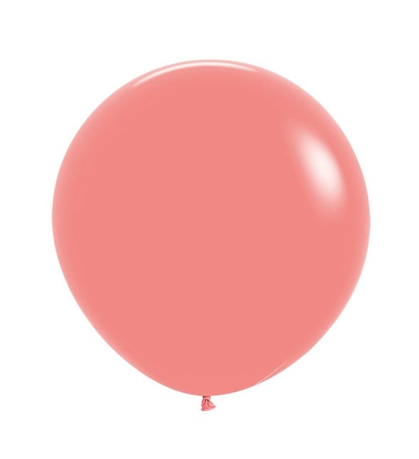 Ballonnen Tropical Coral 61cm 10st van Sempertex koop je bij Partywinkel