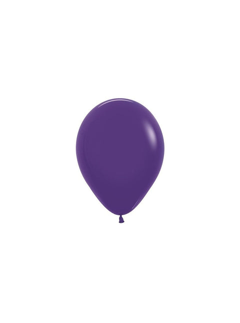 Ballonnen Violet 12cm 50st van Sempertex koop je bij Partywinkel