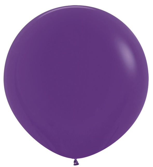 Ballonnen Violet 91cm 2st van Sempertex koop je bij Partywinkel