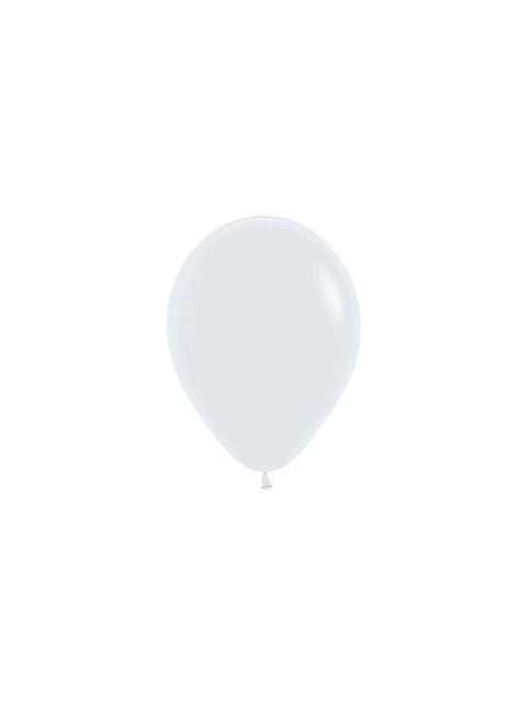 Ballonnen White 12cm 50st van Sempertex koop je bij Partywinkel