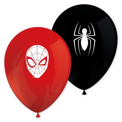 Balony Spiderman 28cm 8szt