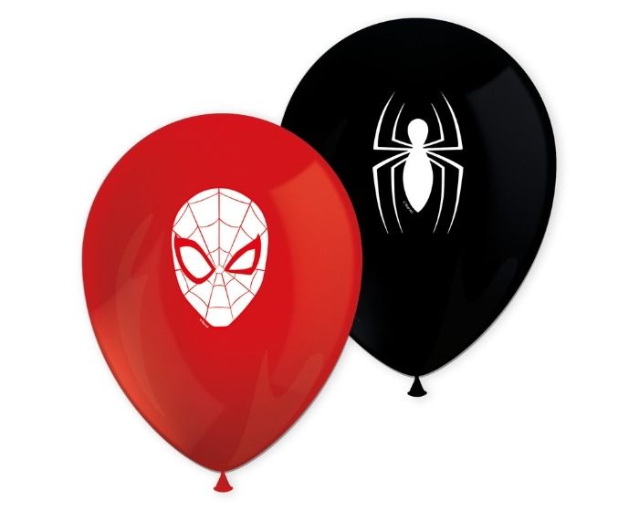 Balony Spiderman 28cm 8szt