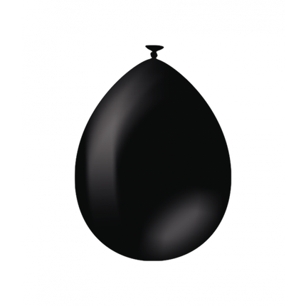 Czarne balony 30cm 50szt