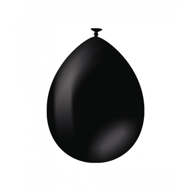 Czarne balony 30cm 50szt
