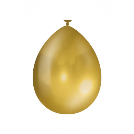 Balony złote metaliczne 30cm 50szt