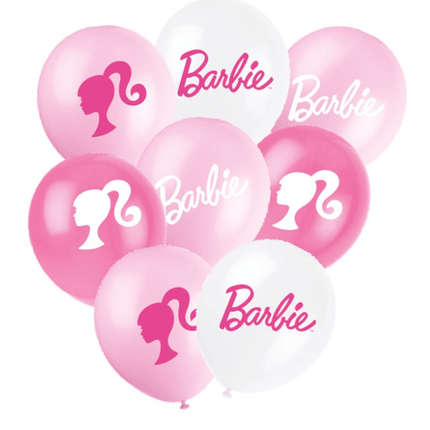 Barbie Ballonnen 30cm 8st van Unique koop je bij Partywinkel
