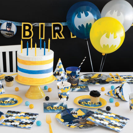 Batman Maskers 8st van Unique koop je bij Partywinkel