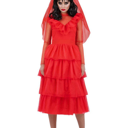 Beetlejuice Lydia Bruid Kostuum van Widmann koop je bij Partywinkel