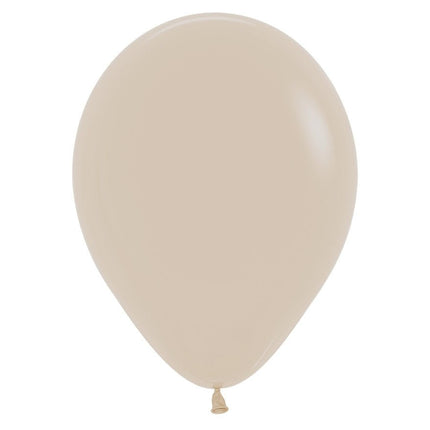 Beige Ballonnen 23cm 100st van Sempertex koop je bij Partywinkel