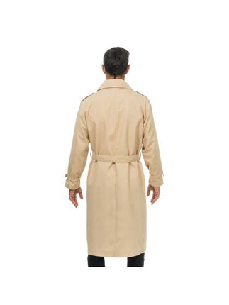 Beige Trenchcoat Detective Heren van CHAKS koop je bij Partywinkel