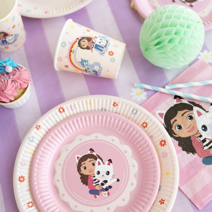 Bekers Gabby's Dollhouse, 250 ml van Partydeco koop je bij Partywinkel