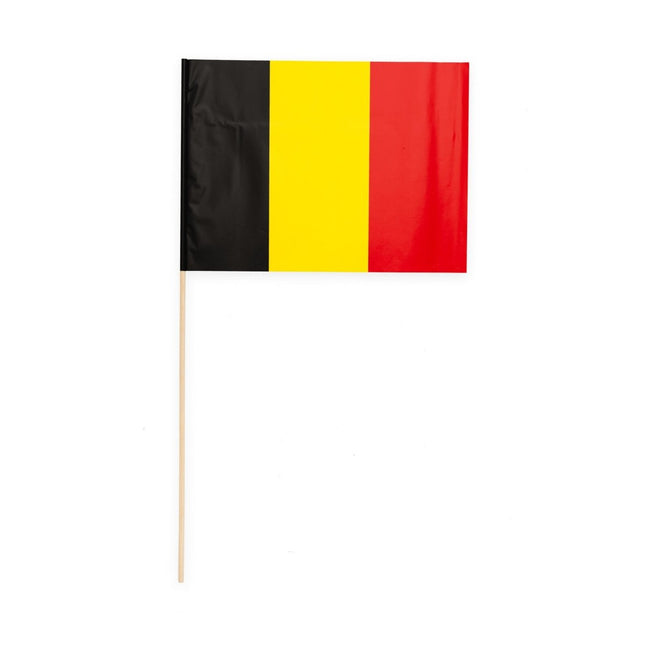 Belgie Vlag 10st van WeFiesta koop je bij Partywinkel
