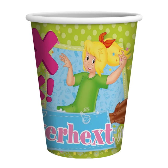 Bibi Blocksberg Bekers 250ml 10st van VDV Benefit koop je bij Partywinkel