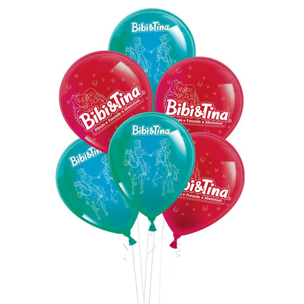 Bibi i Tina – balony 25 cm, 10 szt.