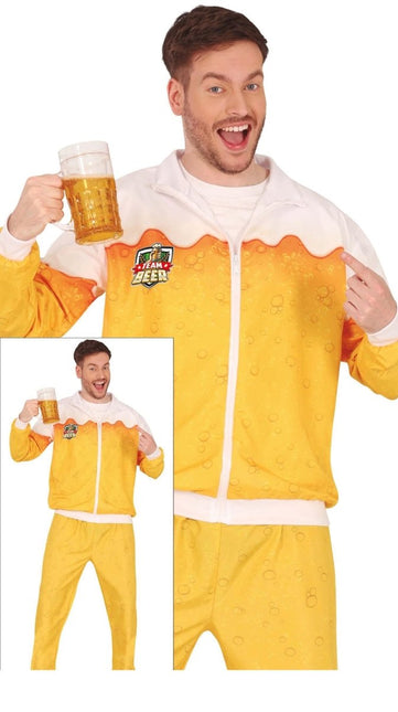 Bier Trainingspak Fout Heren - Partywinkel - 8434077860359