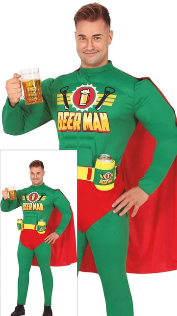 Bierpak Groen Heren - Partywinkel - 8434077860151