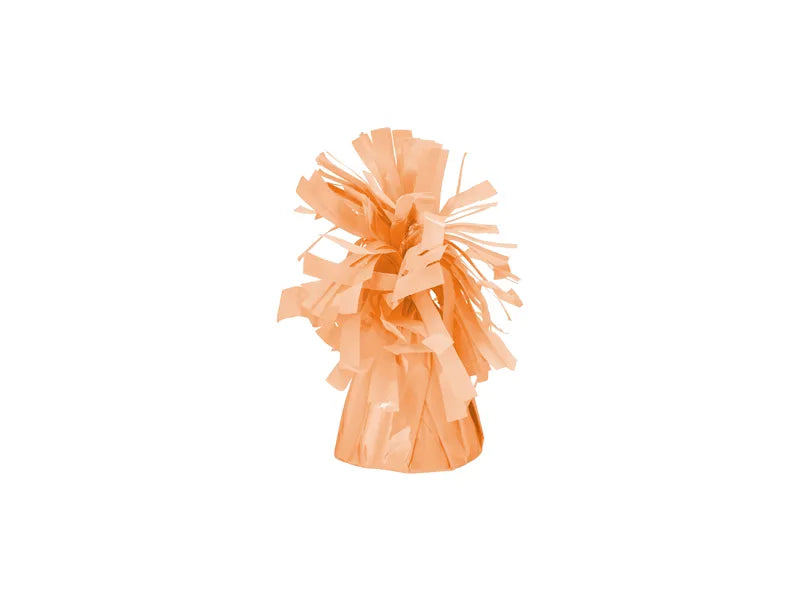 Waga balonowa pomarańczowa pastelowa 7cm 4szt